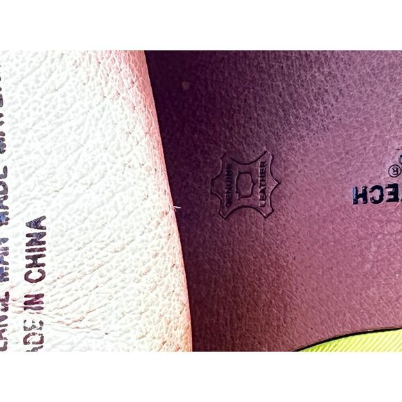 Florsheim Oxford men Shoe Lace Up Dress Company Leather Cognac Brown size 10. - Picture 5 of 9